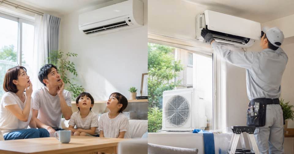 【実体験】RAYエアコンが夏に故障→その場で交換した話