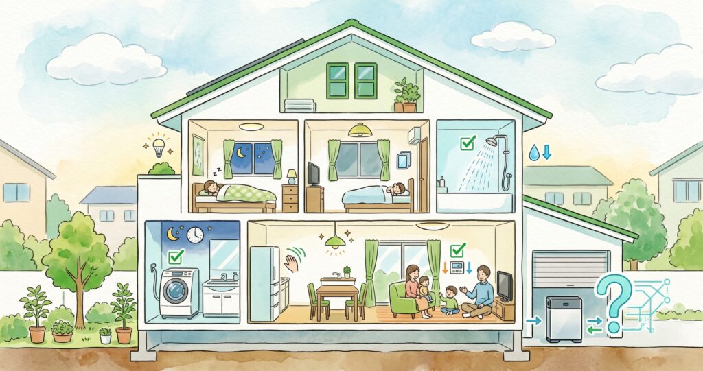 電気代を下げるために我が家でできること