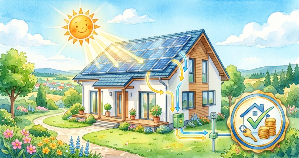 一条工務店のローンの活用：太陽光とセットで組む方法