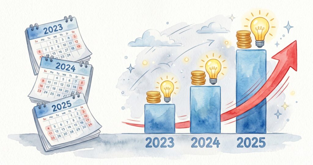 2024年・2023年との比較で見えること