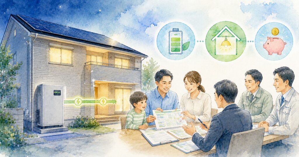 一条工務店オーナーで蓄電池の導入を検討している方へ