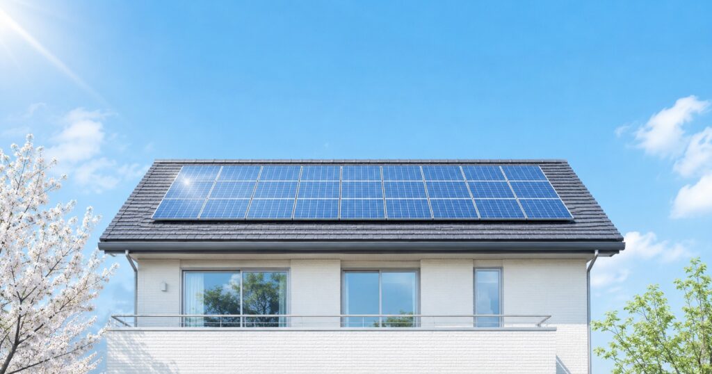 一条工務店 26年2月電気代と太陽光発電量を公開｜売電が電気代を上回り実質黒字になった月