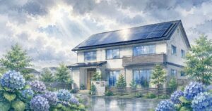 一条工務店 26年6月電気代と太陽光発電量を公開｜日照−26%でも発電−14%の実績
