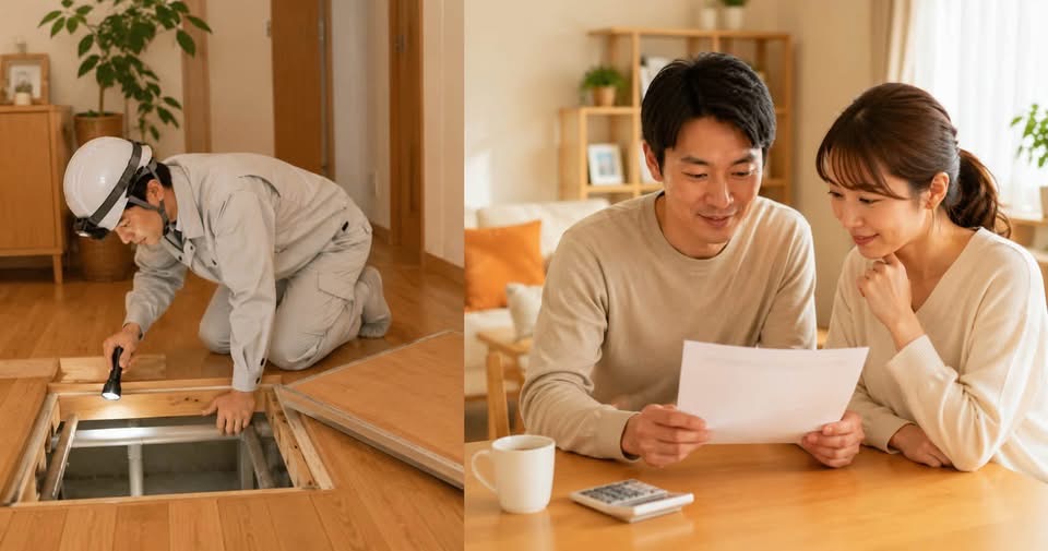 【実体験】一条工務店の10年点検を受けた結果と実際の見積額